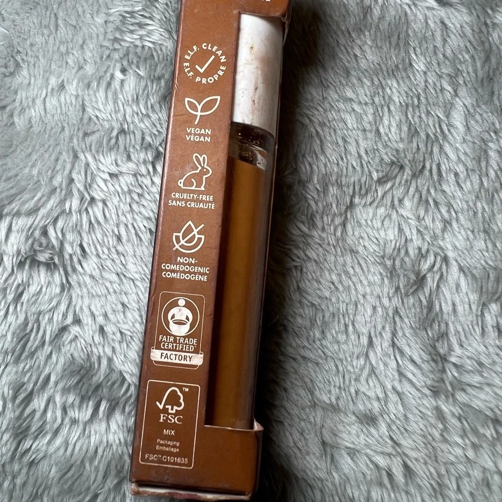 Elf Hydrating Camo Concealer Deep Olive Satin Oversized Applicator 0.2 Fl Oz New